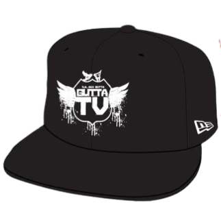 Gutta TV Logo Hat (Black & White) The Hype By Gutta TV