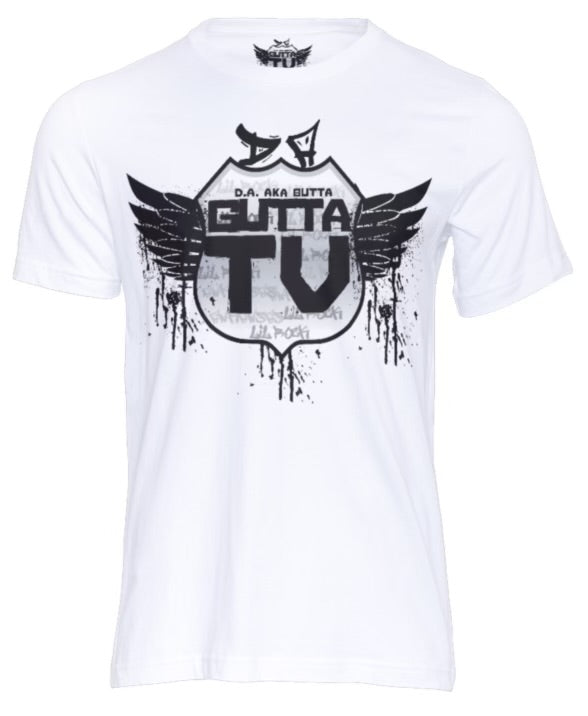 Short Sleeve Original Gutta TV Logo Tee The Hype By Gutta TV