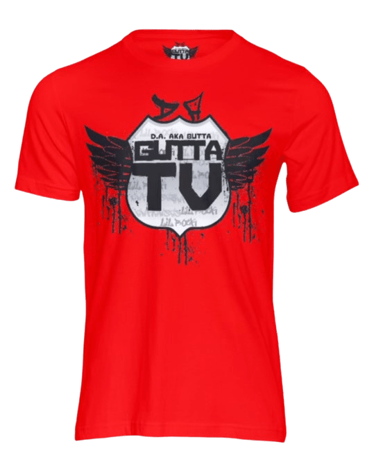 Short Sleeve Original Gutta TV Logo Tee The Hype By Gutta TV